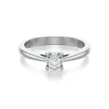 Pierścionek diament